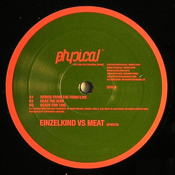 Einzelkind - Words From The Frontline - Vinyl Record 12" image 1