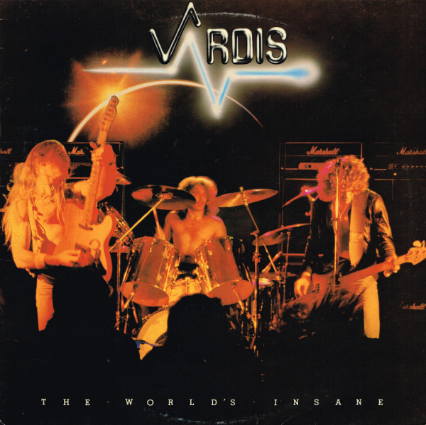 Vardis - World's Insane - Used Vinyl Record image 1