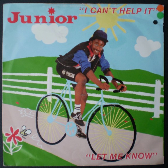 Junior - I Can't Help It - Used Vinyl Record 7" image 1