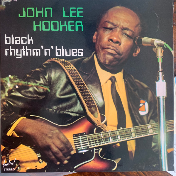 John Lee Hooker - Black Rhythm'n' Blues - Used Vinyl Record image 1