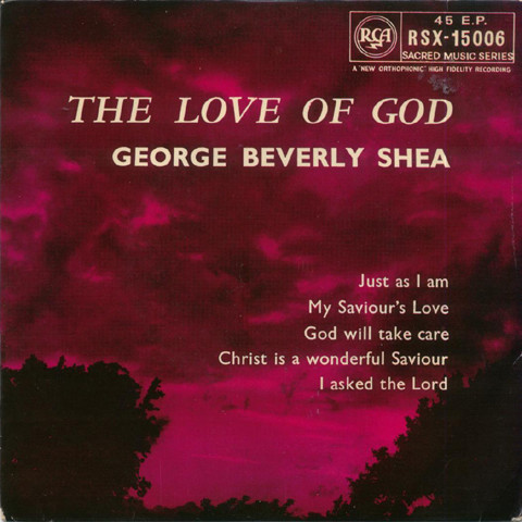 George Beverly Shea - Love Of God - Used Vinyl Record 7" image 1