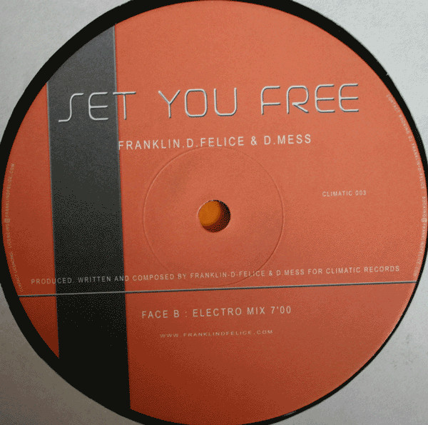 Franklin-D-Felice & - Set You Free - Vinyl Record 12" image 1