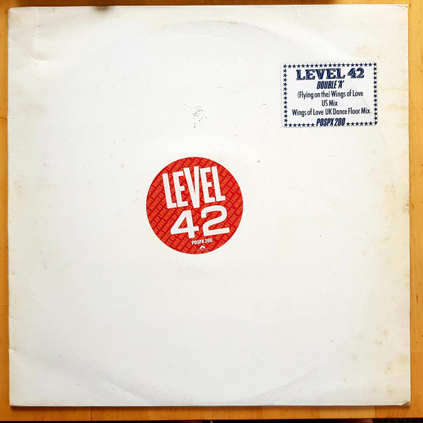 Level 42 - (Flying On The) Wings Of Love - Used Vinyl Record 12" image 1