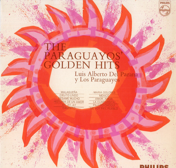 Luis Alberto Del Par - Paraguayos Golden Hits - Used Vinyl Record image 1