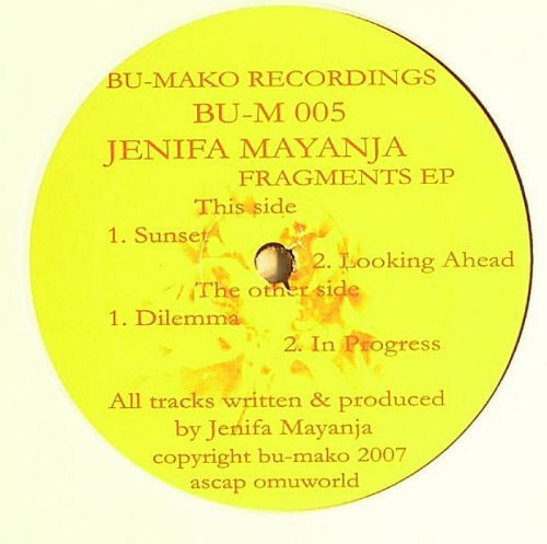 Jenifa Mayanja - Fragments EP - Vinyl Record 12" image 1