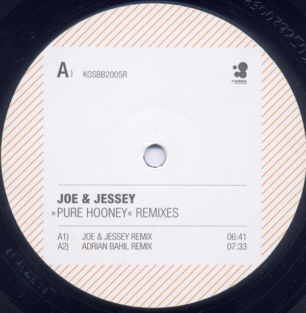 Joe & Jessey - Pure Hooney (Remixes) - Vinyl Record 12" image 1