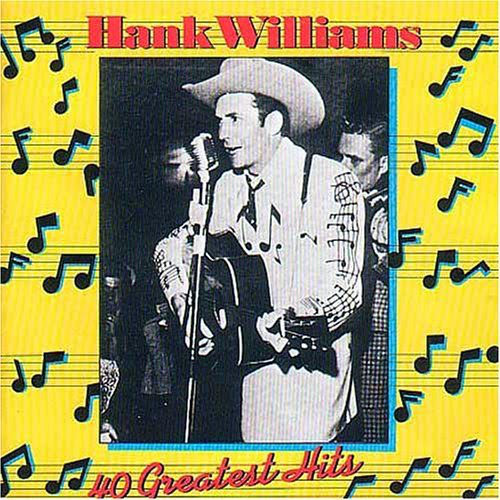 Hank Williams - - 40 Greatest Hits - Used Vinyl Record image 1