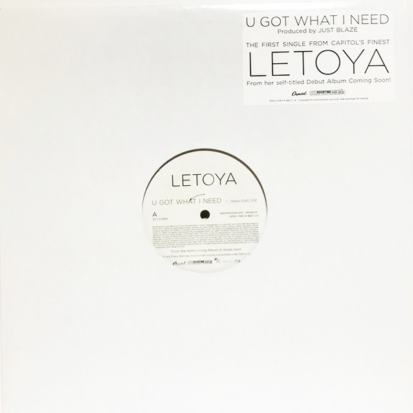 LeToya - U Got What I Need - Used Vinyl Record 12" image 1