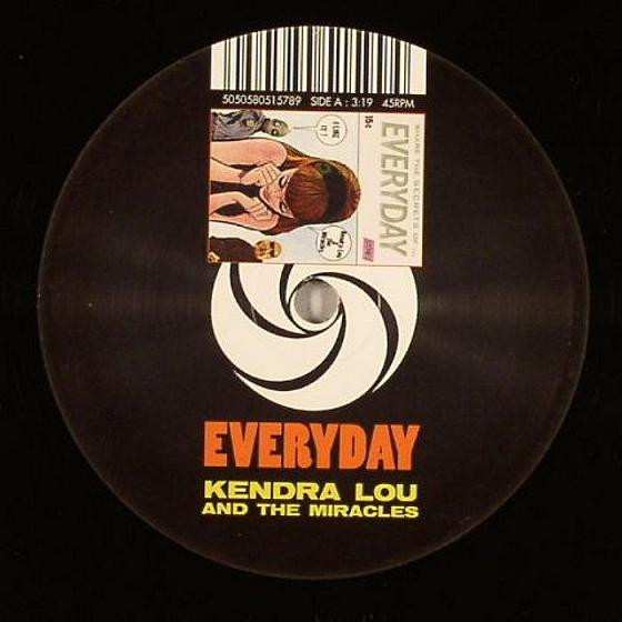 Kendra Lou And The M - Everyday - Vinyl Record 7" image 1