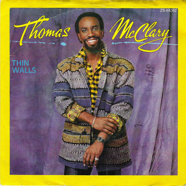 Thomas McClary - Thin Walls - Used Vinyl Record 7" image 1