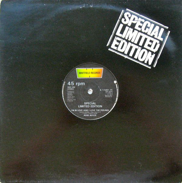 Rose Royce - I'm In Love (And I Love The Feeling) - Used Vinyl Record image 1