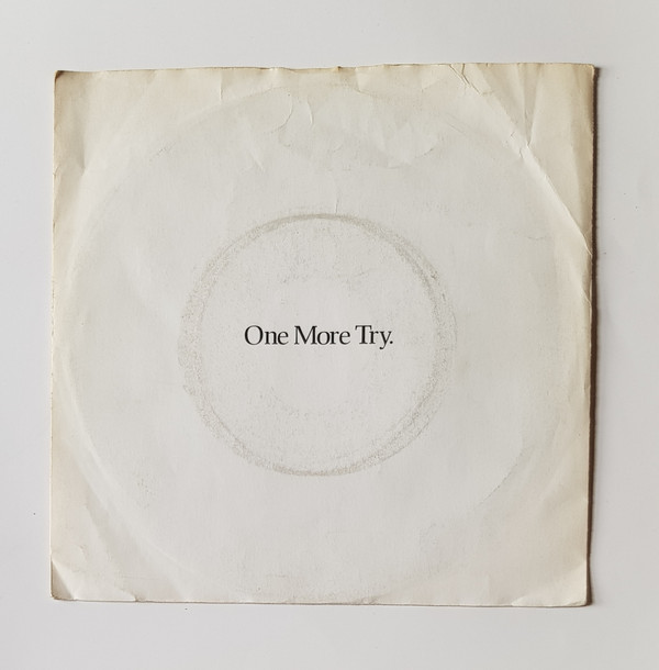 George Michael - One More Try - Used Vinyl Record 7" image 1