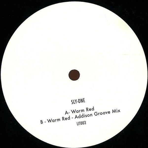 Sly-One - Warm Red - Vinyl Record 12" image 1