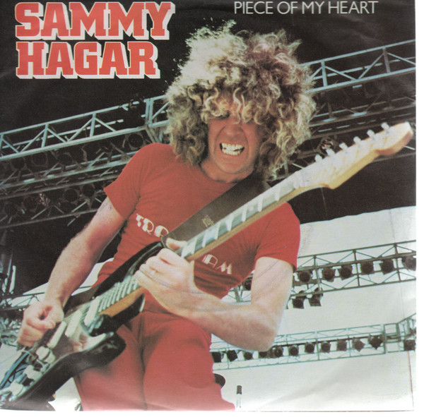 Sammy Hagar - Piece Of My Heart - Used Vinyl Record 7" image 1