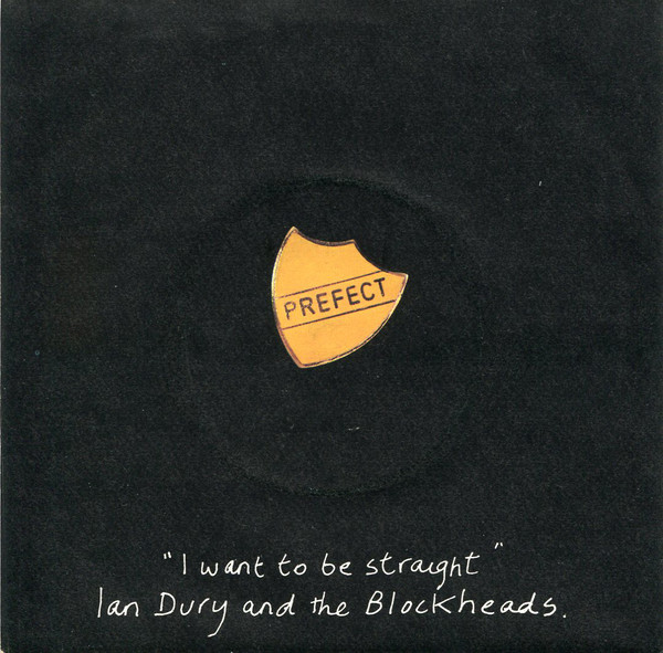 Ian Dury And The Blo - I Want To Be Straight - Used Vinyl Record 7" image 1