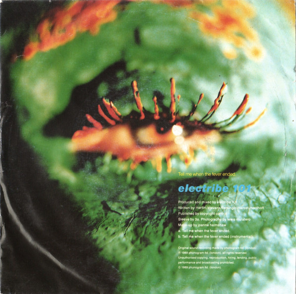 Electribe 101 - Tell Me When The Fever Ended - Used Vinyl Record 7" image 1