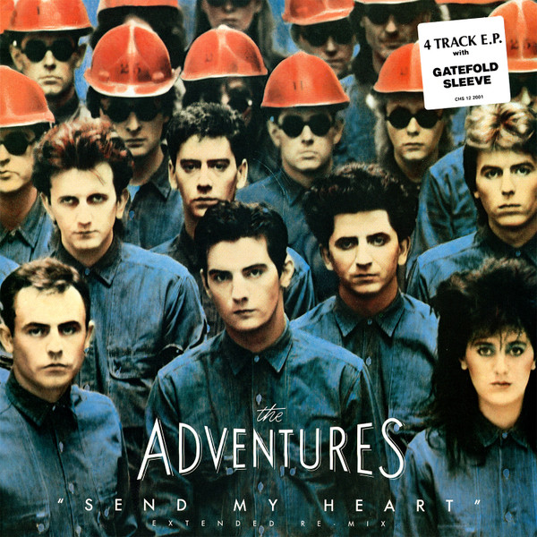 Adventures - Send My Heart (Extended Re-Mix) - Used Vinyl Record 12" image 1