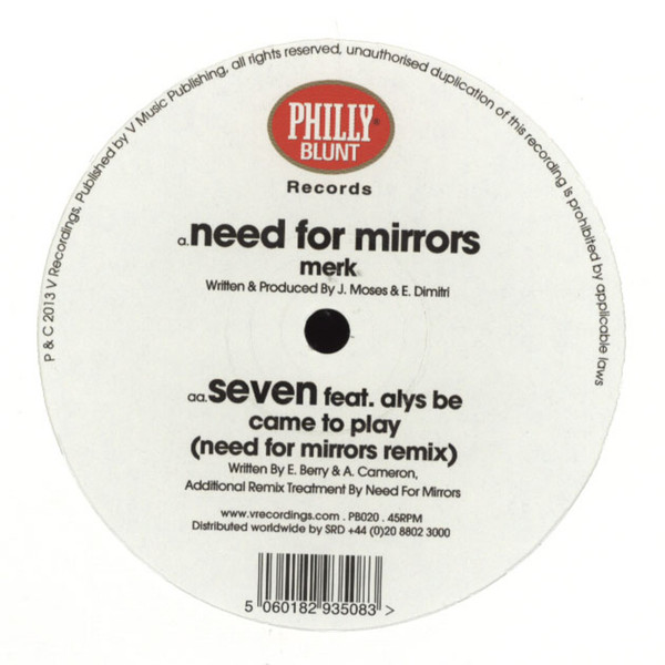 Need For Mirrors - Merk / Came To Play ( Remix) - Vinyl Record 12" image 1