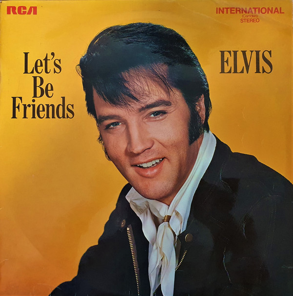 Elvis Presley - Let's Be Friends - Used Vinyl Record image 1