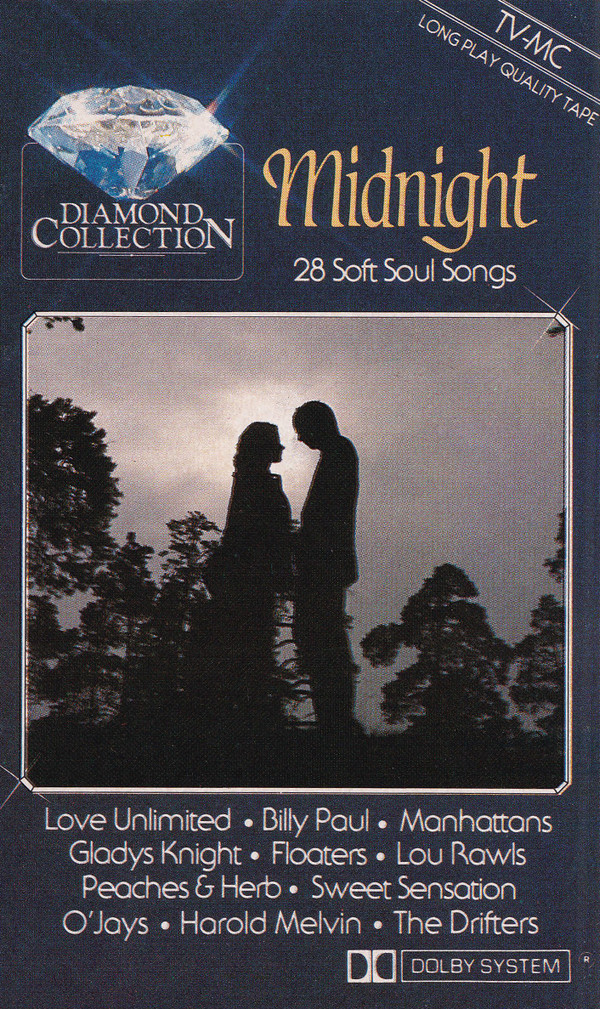 Various - Midnight (28 Soft Soul Songs) - Used Cassette image 1