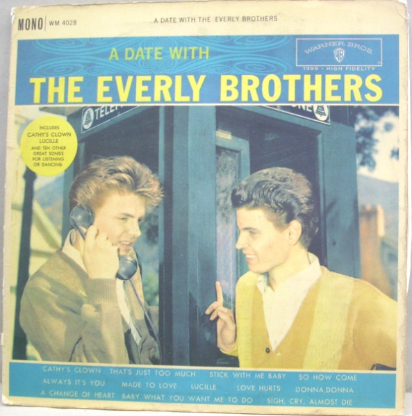 Everly Brothers - A Date With The - Used Vinyl Record image 1