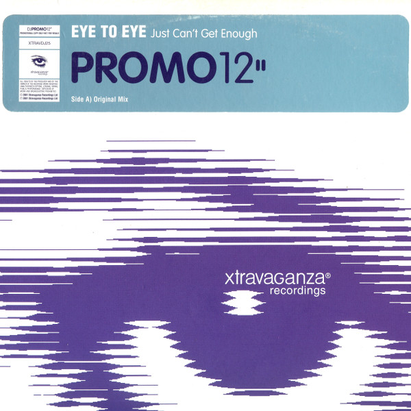 Eye To Eye - Just Can't Get Enough (No No No No) - Used Vinyl image 1