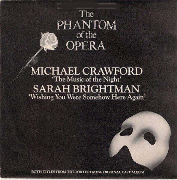 Michael Crawford - Music Of The Night / Wishing You Were Somehow Here Ag image 1
