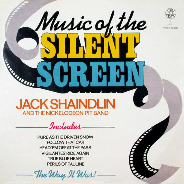 Jack Shaindlin and t - Music of the Silent Screen - Used Vinyl Record image 1