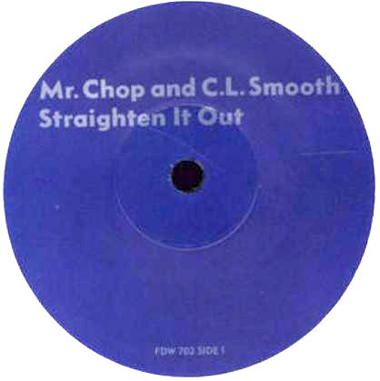Mr. Chop - Straighten It Out - Vinyl Record 7" image 1