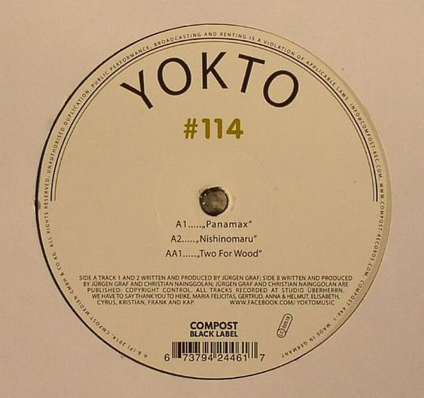 Yokto - Panamax / Two for Wood - Vinyl Record 12" image 1