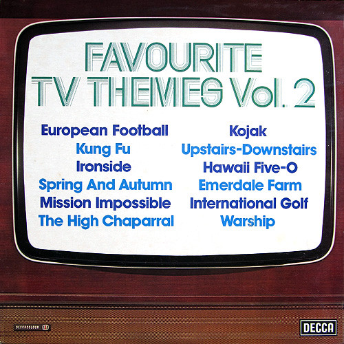 Ray Martin And His O - Favourite TV Themes Vol. 2 - Used Vinyl Record image 1