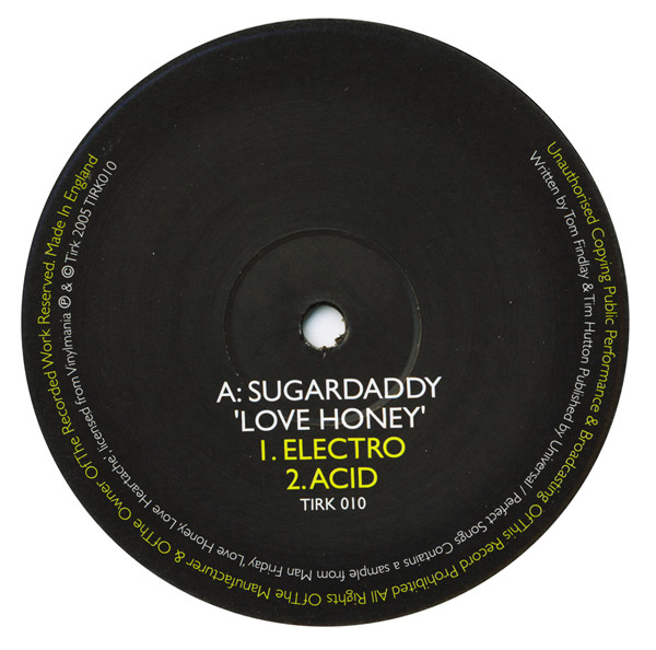 Sugardaddy - Love Honey - Used Vinyl Record 12" image 1
