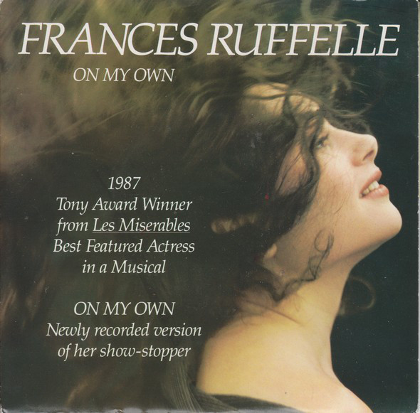 Frances Ruffelle - On My Own - Used Vinyl Record 7" image 1