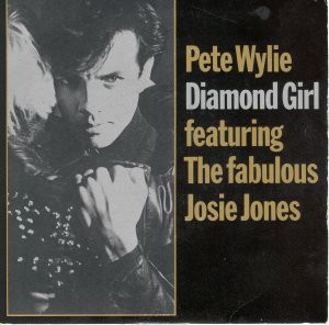 Pete Wylie - Diamond Girl - Used Vinyl Record 7" image 1