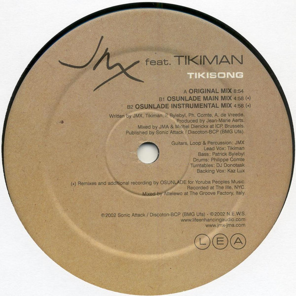 JMX - Tikisong - Used Vinyl Record 12" image 1