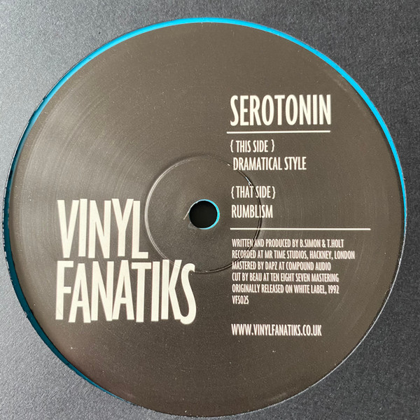 Serotonin - Dramatical Style / Rumblism - Vinyl Record 12" image 1