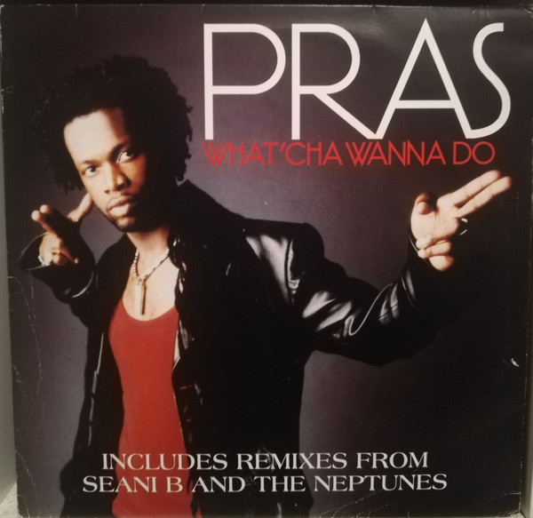 Pras Michel - What'cha Wanna Do - Used Vinyl Record 12" image 1