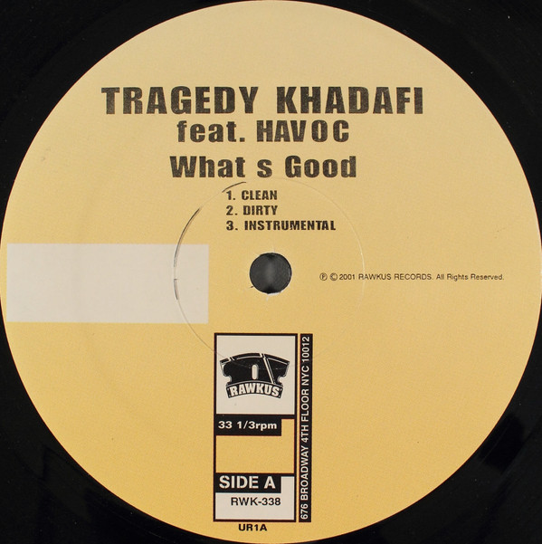 Tragedy Khadafi - What's Good? - Vinyl Record 12" image 1