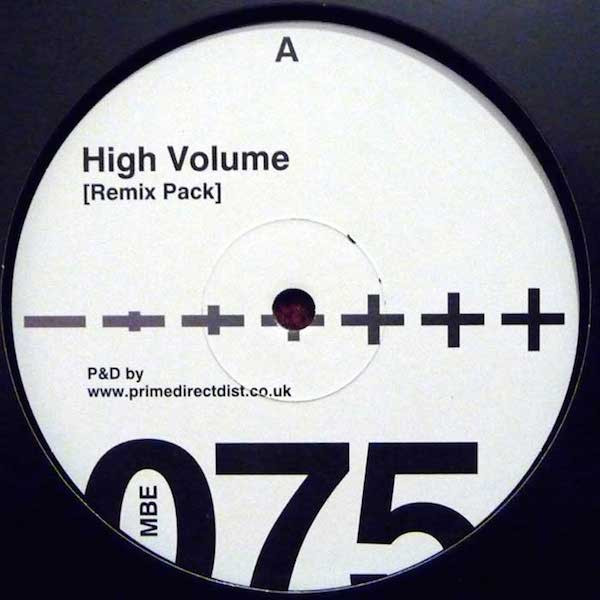 Marco Bailey - High Volume [Remix Pack] - Vinyl Record 12" image 1