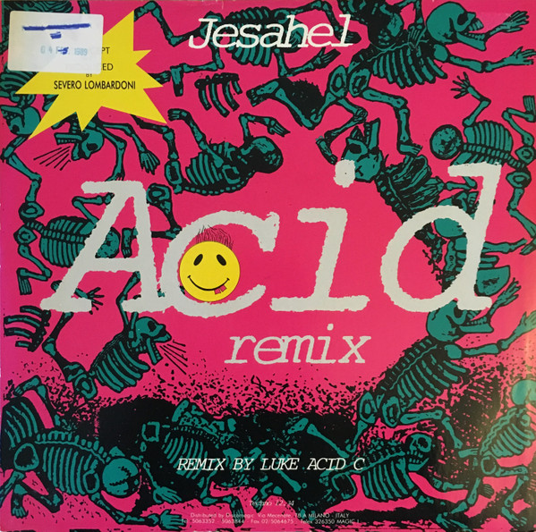 Luke Acid C. - Jesahel (Acid Remix) - Used Vinyl Record 12" image 1