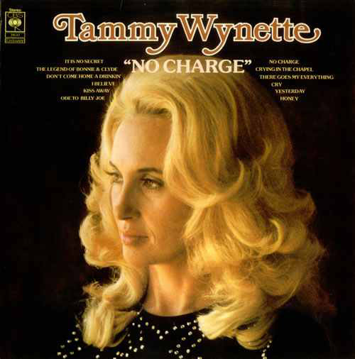 Tammy Wynette - No Charge - Used Vinyl Record image 1