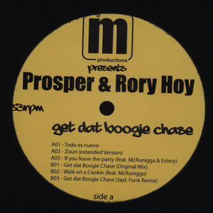 Prosper - Get Dat Boogie Chase - Vinyl Record 12" image 1