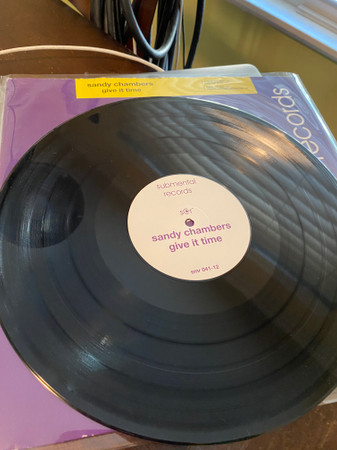 Sandy Chambers - Give It Time - Used Vinyl Record 12" image 1