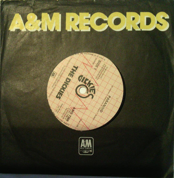 Dickies - Paranoid / I'm OK, You're OK - Used Vinyl Record 7" image 1