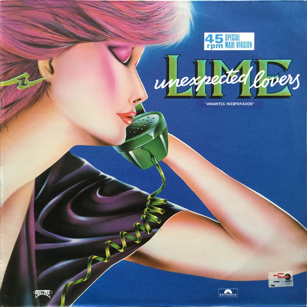 Lime - Unexpected Lovers = Amantes Inesperados - Used Vinyl Record 12" image 1