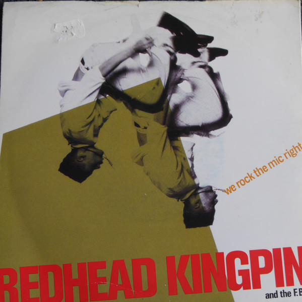 Redhead Kingpin And - We Rock The Mic - Used Vinyl Record 7" image 1