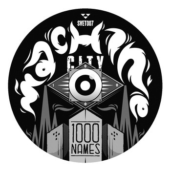 1000 Names - Machine City EP - Vinyl Record image 1