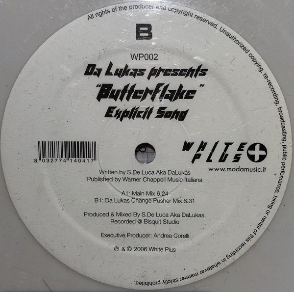 Da Lukas - Explicit Song - Vinyl Record 12" image 1