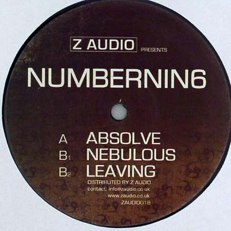 NumberNin6 - Absolve / Nebulous / Leaving - Vinyl Record 12" image 1