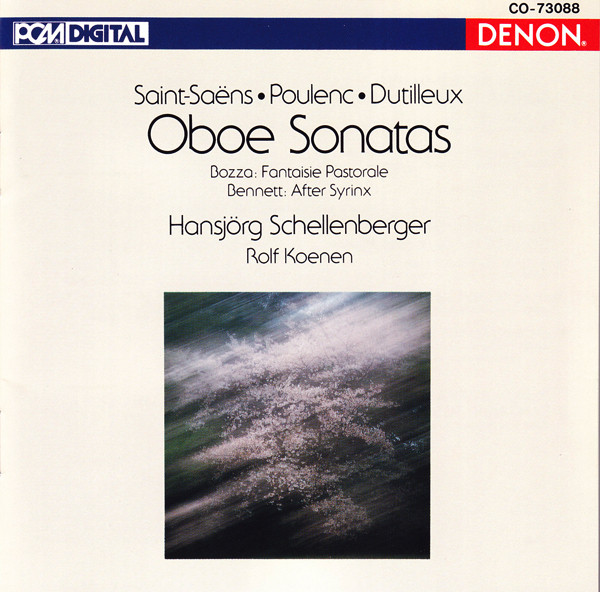 Camille Saint-Saëns - Oboe Sonatas - Used CD image 1